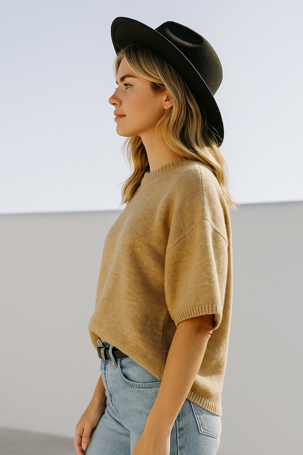 Kammi Short Sleeve Sweater
