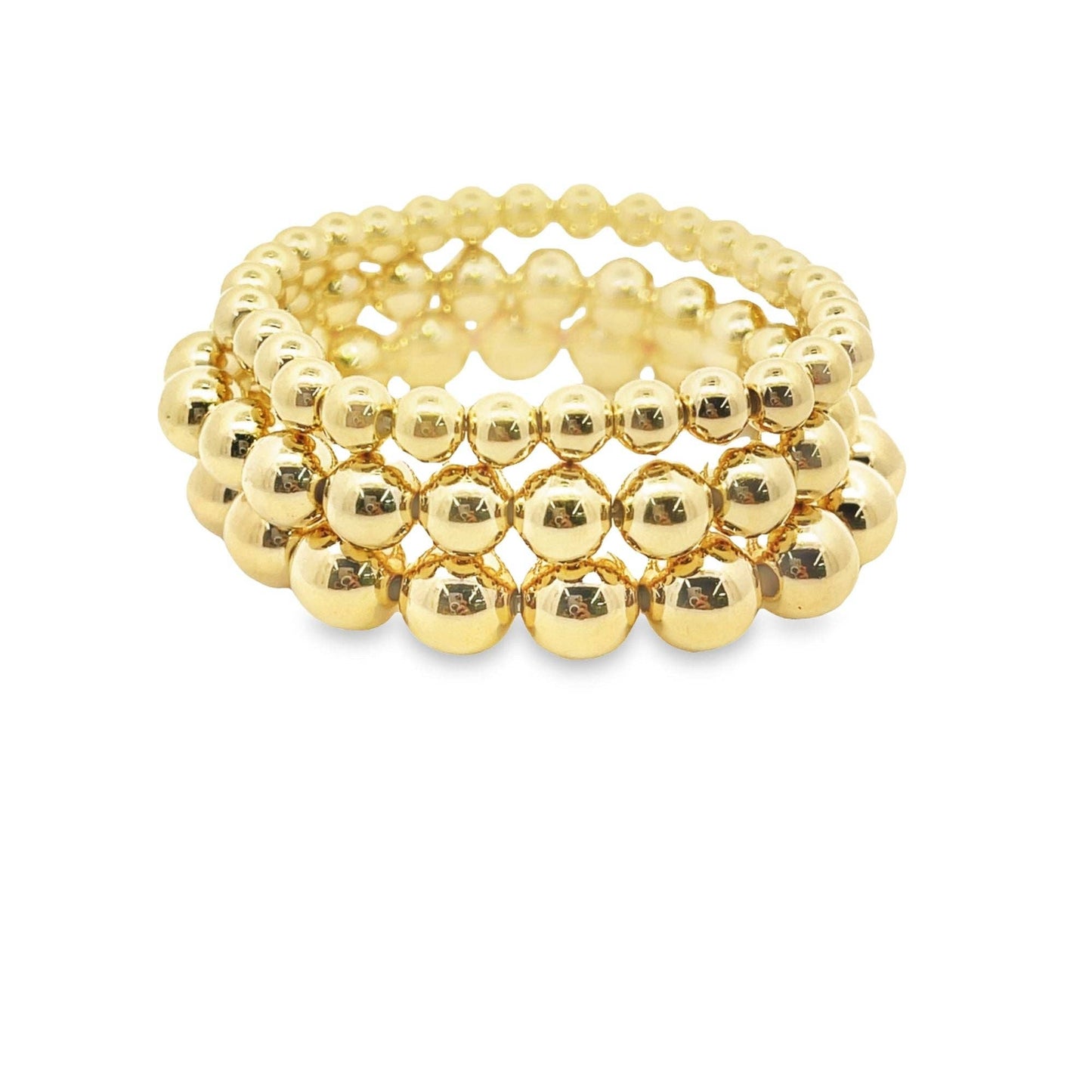 18KT Gold Filled Beaded Bracelet - Milly's Boutique