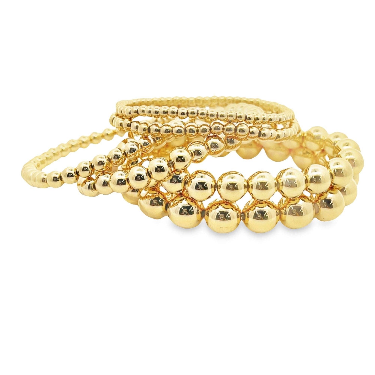 18KT Gold Filled Beaded Bracelet - Milly's Boutique