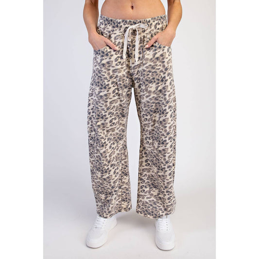 Animal Terry Barrel Pants
