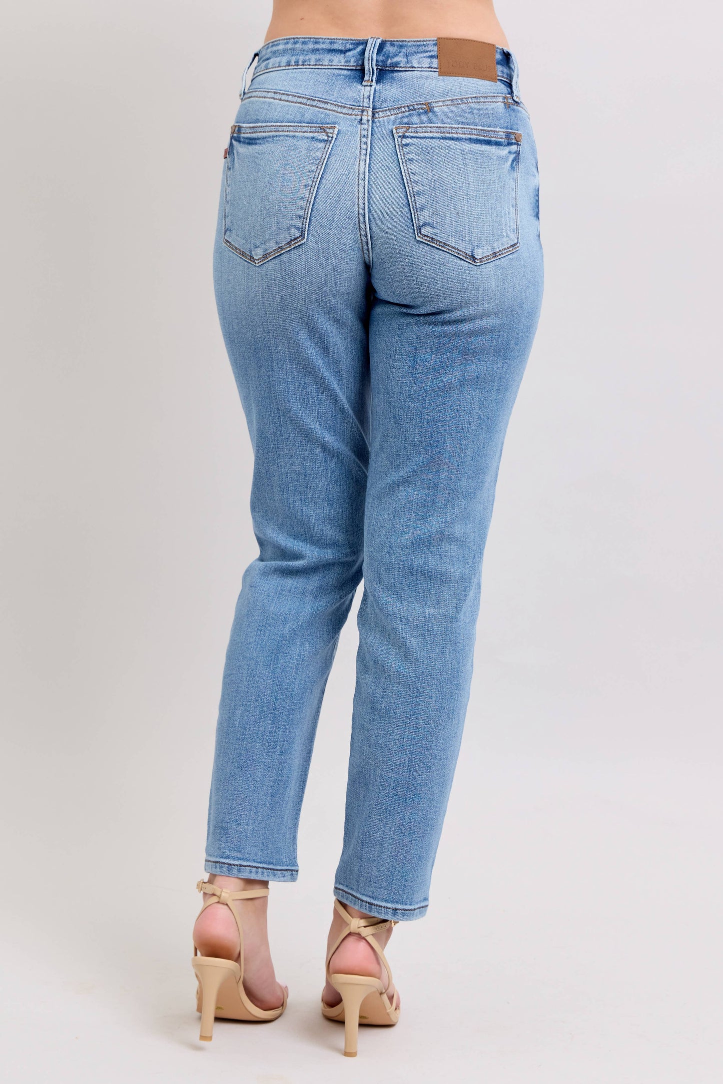 Vintage Wash Slim Fit Jeans