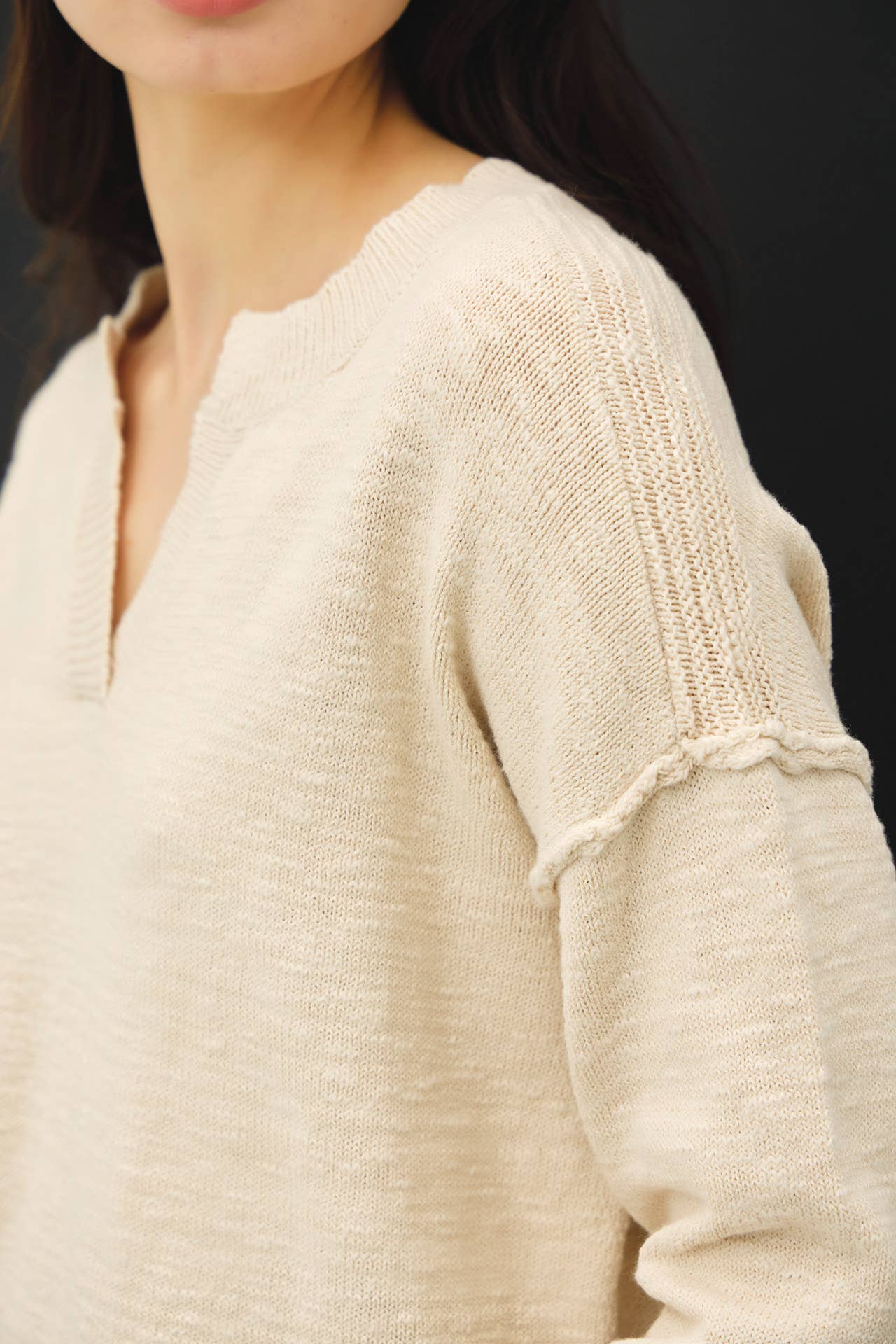 Jeanie V Neck Sweater