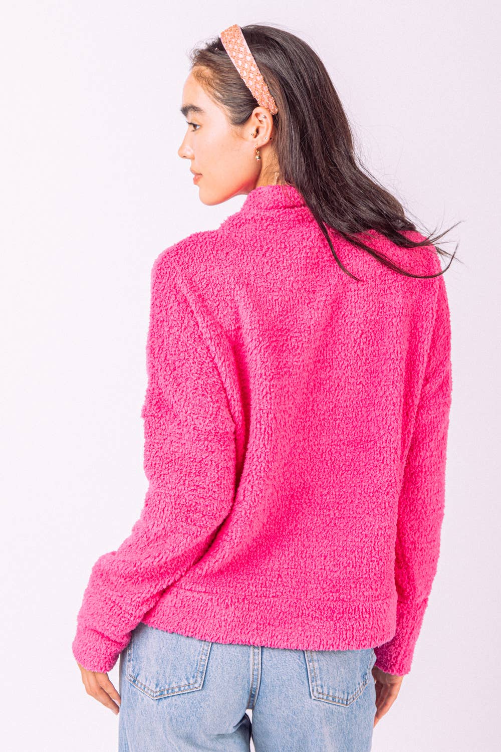 Cozy Mock Neck Pullover - Milly's Boutique
