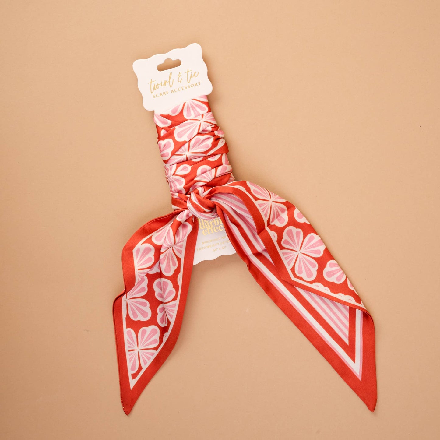 Twirl & Tie Scarf Accessory-Sienna Spice