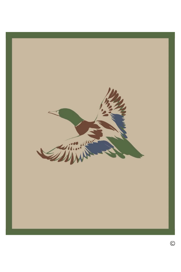 The Mallard Marshland Blanket