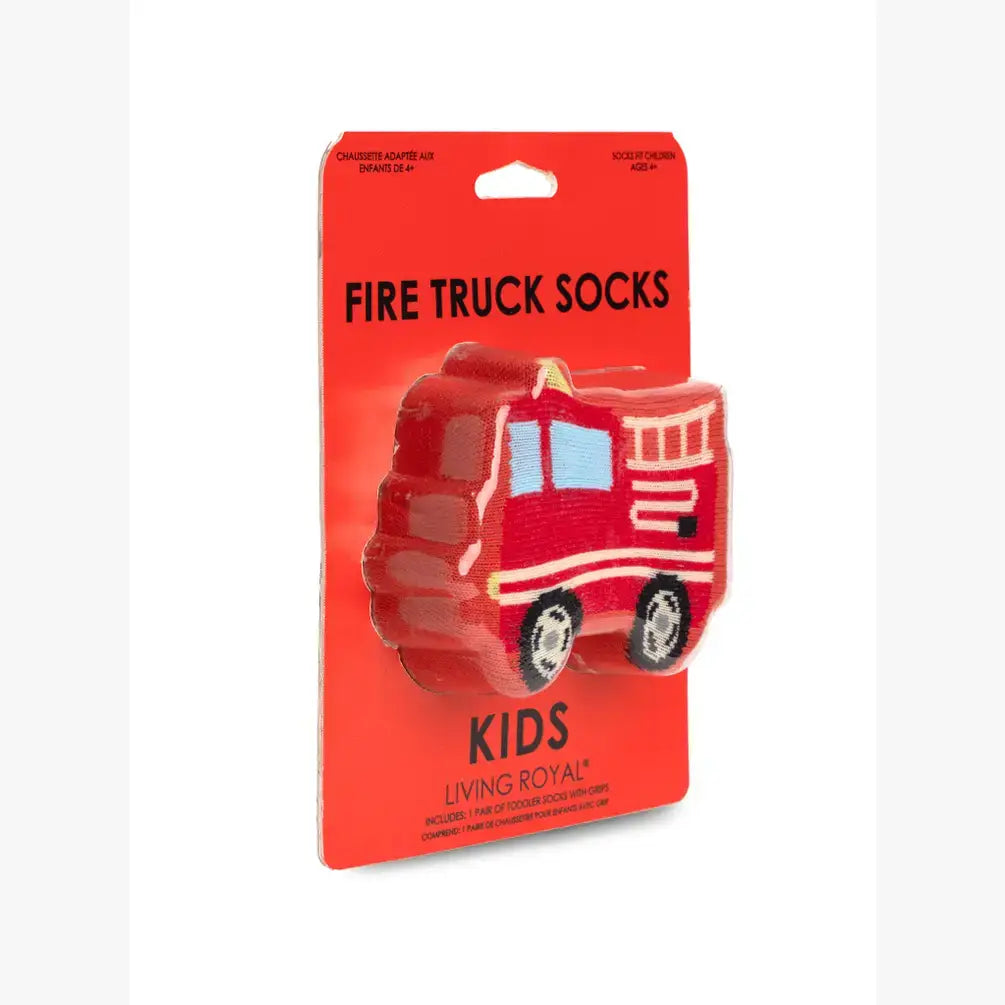 Fire Truck Sock