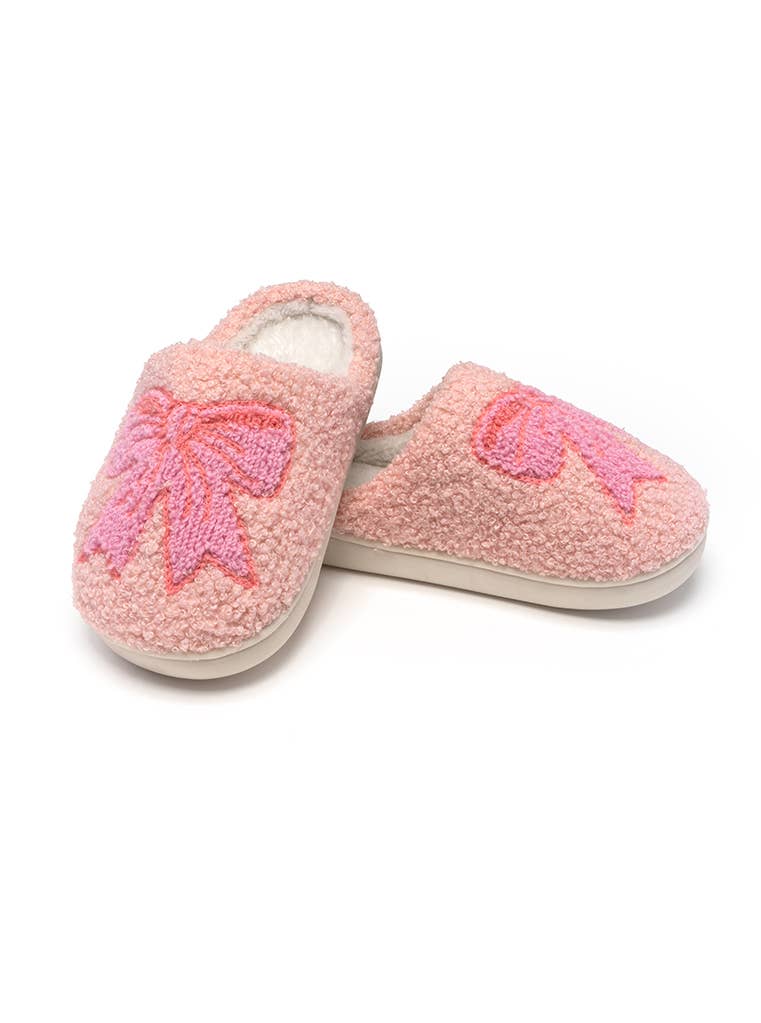 Pretty Bows Kid’s Slippers