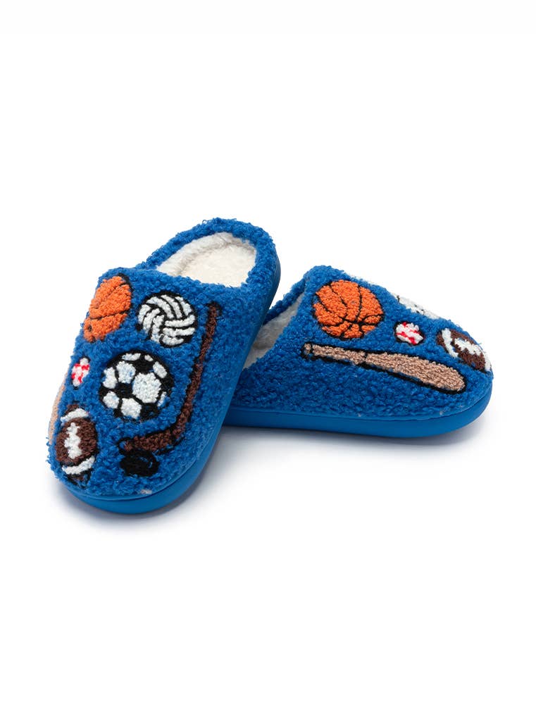Kid’s Sport Theme Slippers