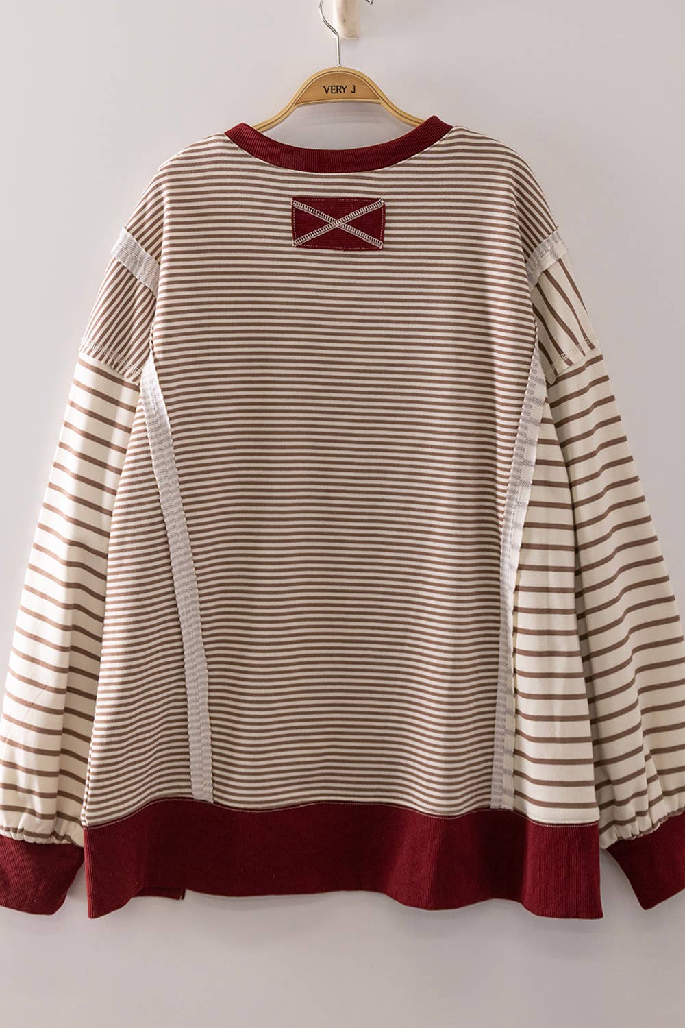 Mixed Stripe Sweatshirt