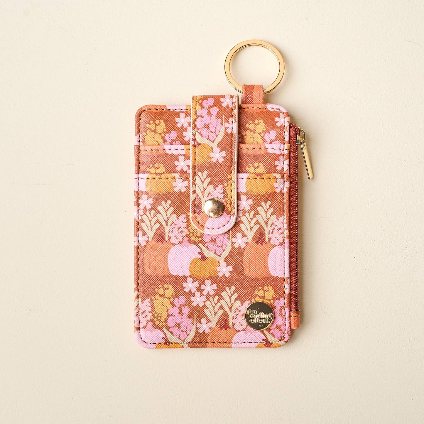 Harvest Blooms Keychain Wallet-