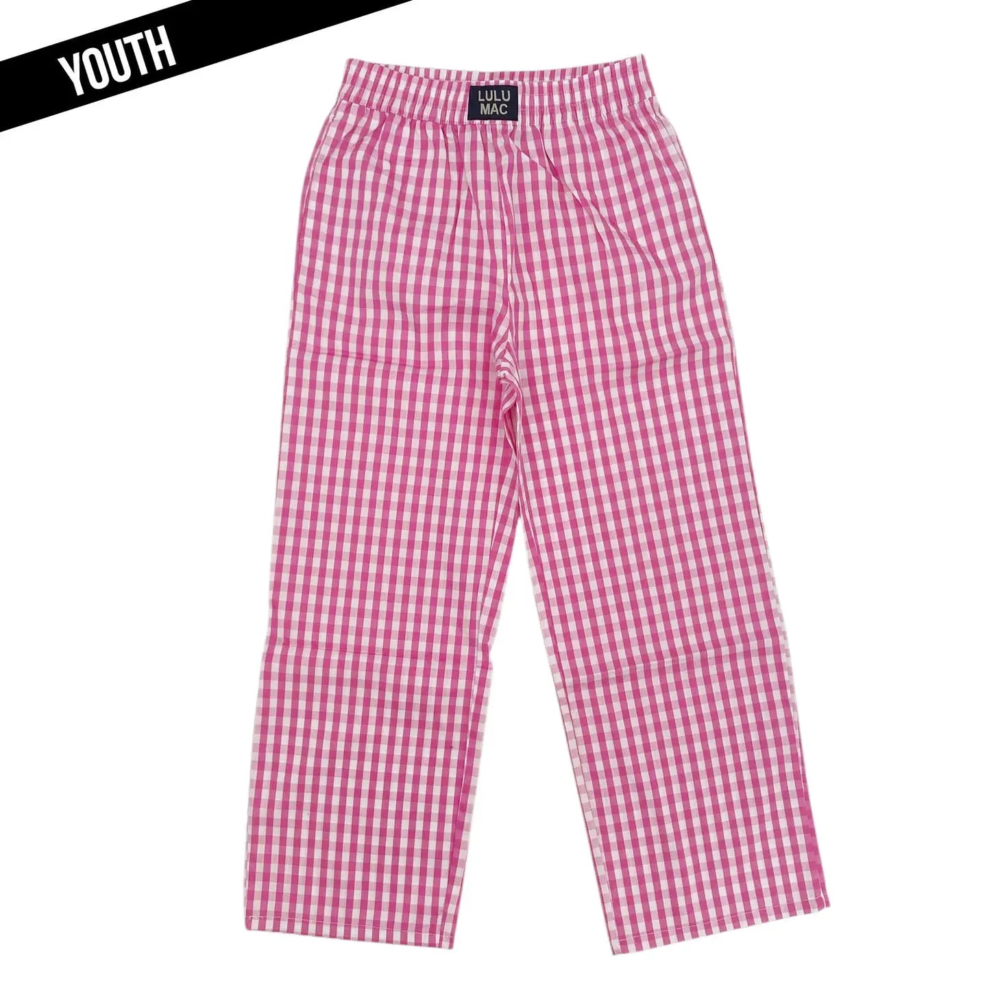 Lulu Mac Gingham Kids Pants