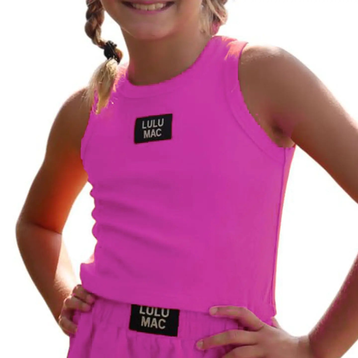 Lulu Mac Kid’s Solid Tank