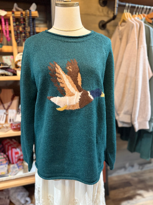 The Mallard in Flight Sweater