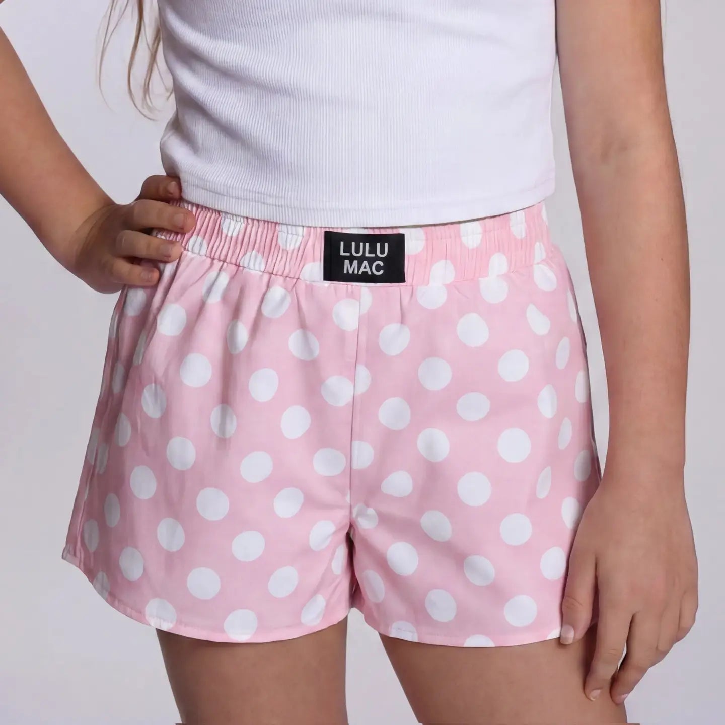 Lulu Mac Polka Dot Kids Shorts
