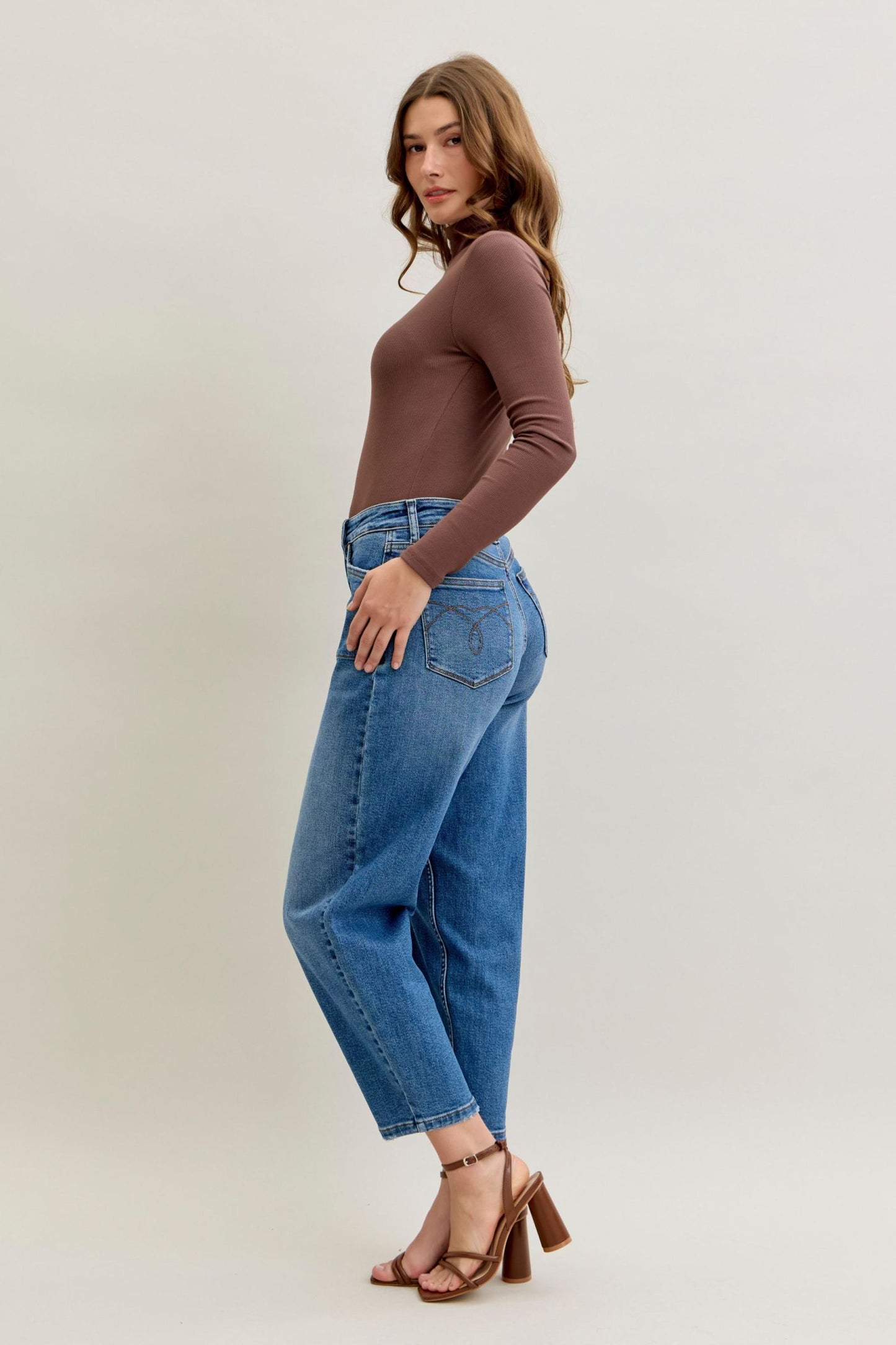 The Soft Barrel Jean