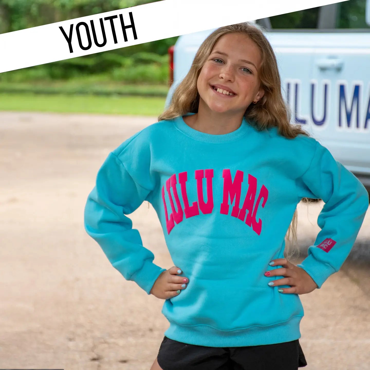 Lulu Mac Kid’s Puff Sweatshirt