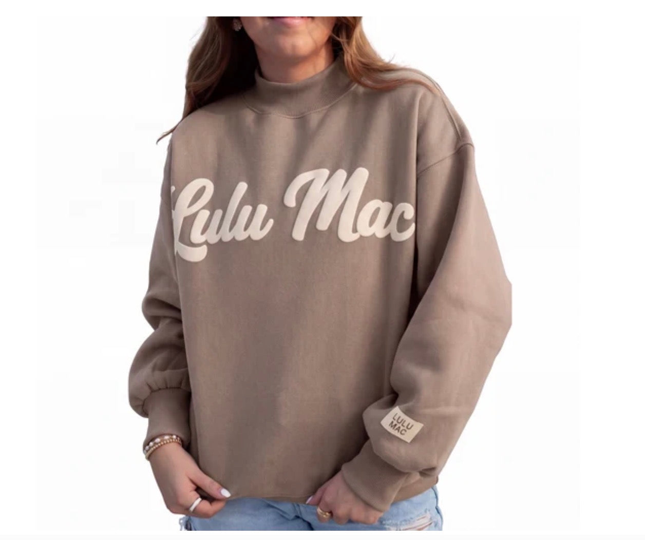 Lulu Mac Script Sweatshirt