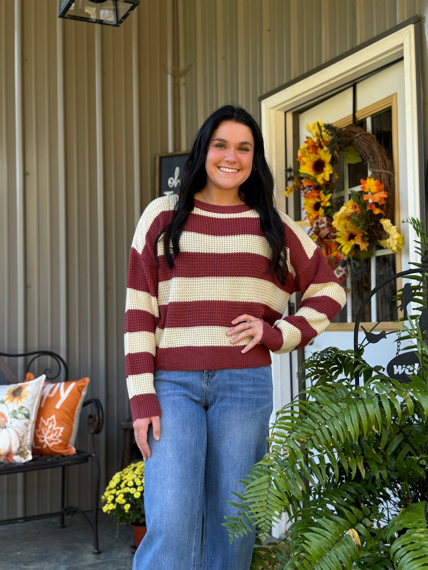 Bella Striped Sweater