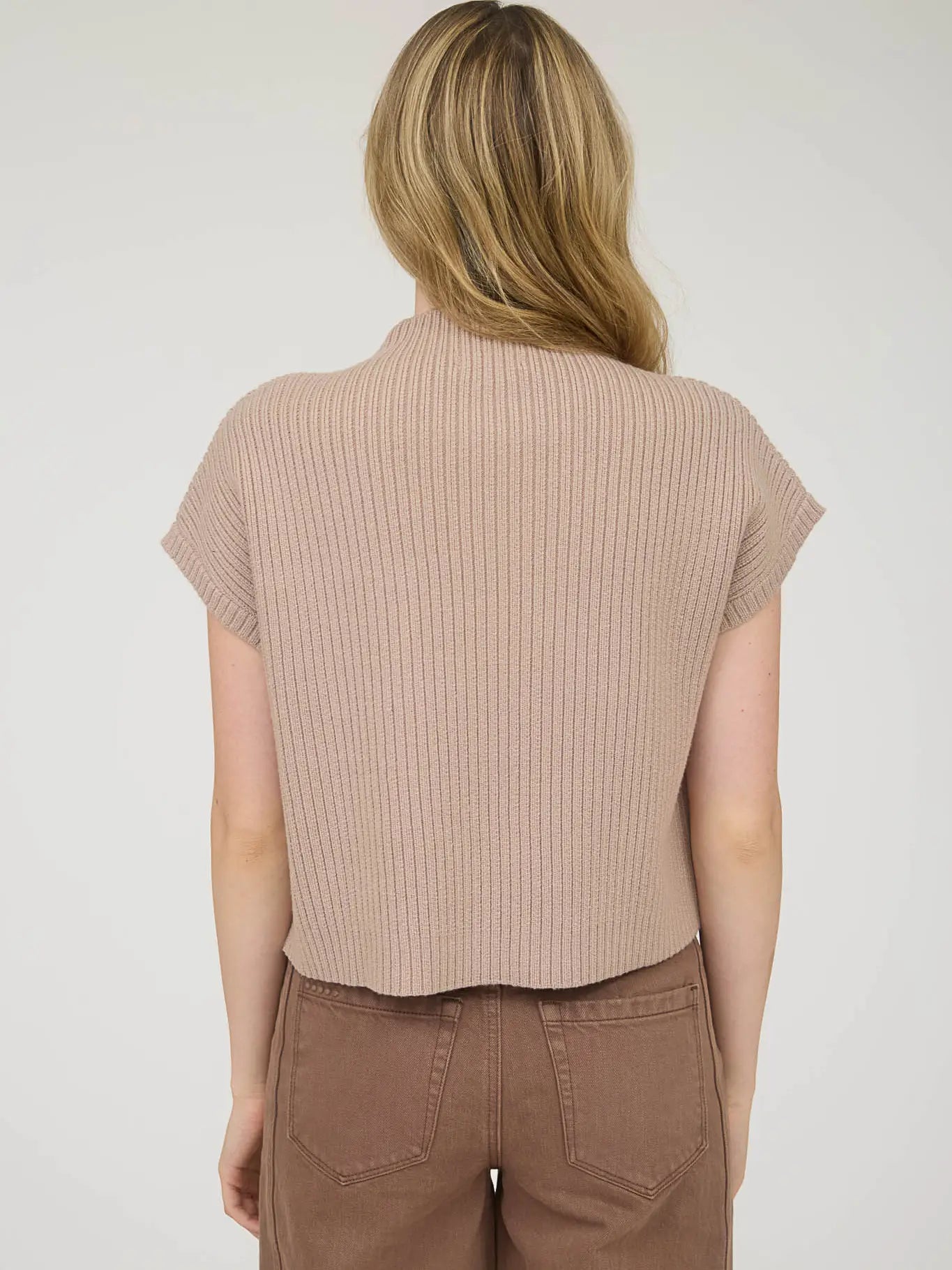 Janie Mock Neck Sweater