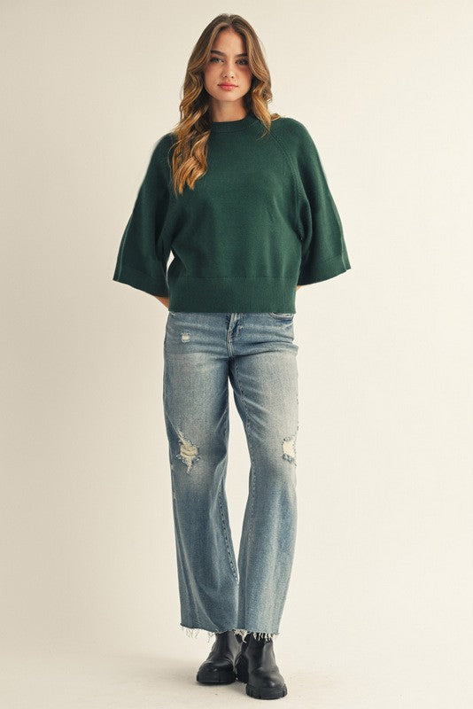 Claire Wide Sleeve Sweater