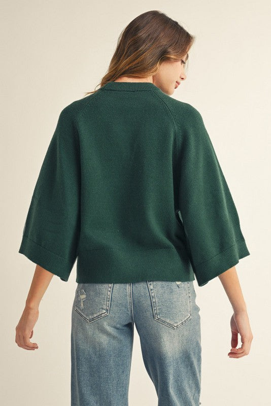 Claire Wide Sleeve Sweater
