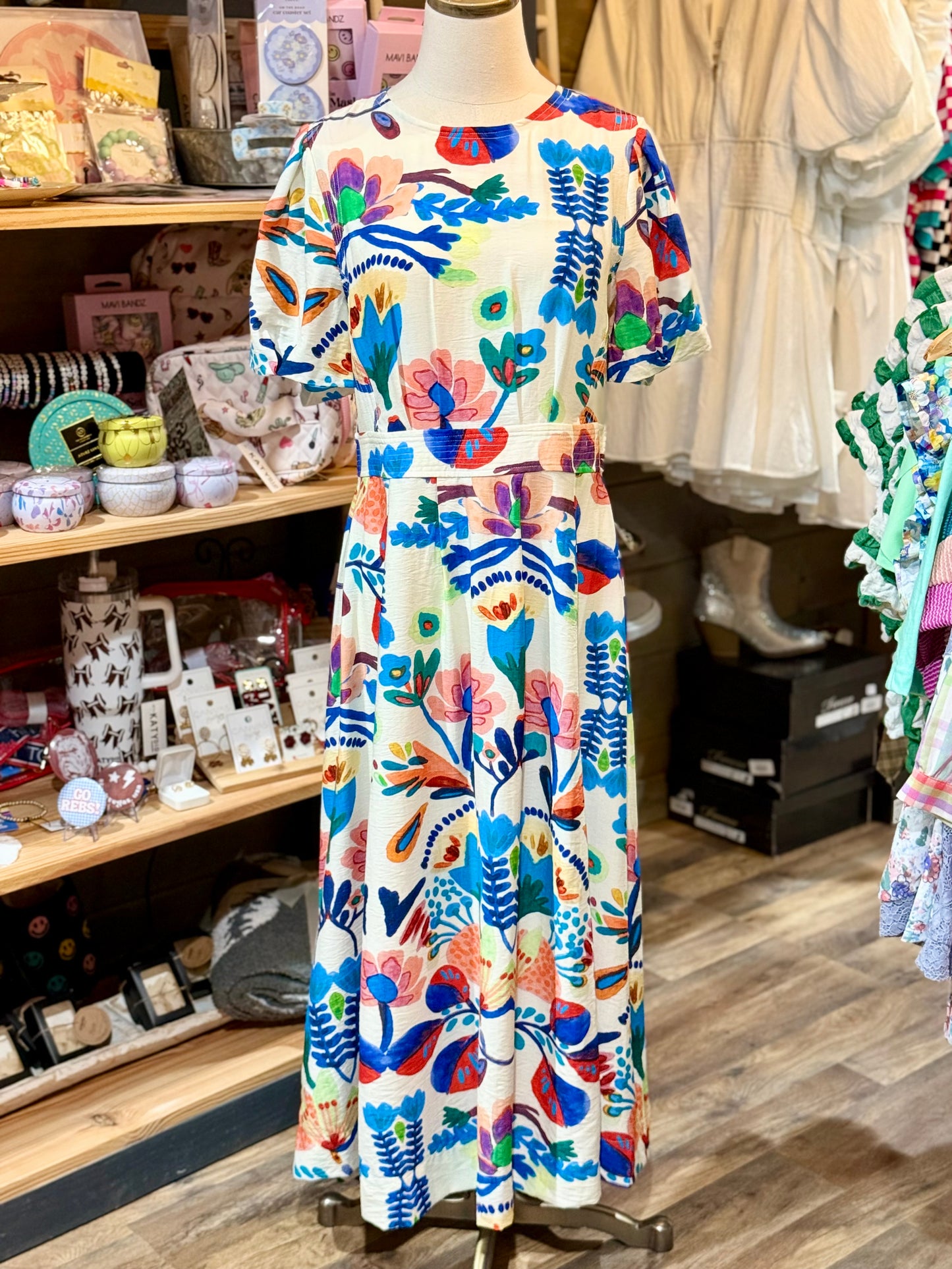 Abby Midi Dress - Milly's Boutique