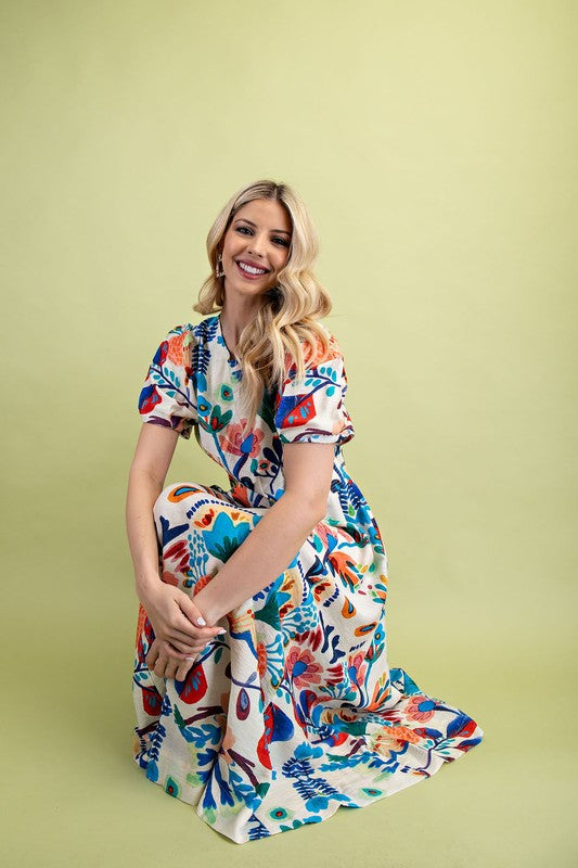 Abby Midi Dress - Milly's Boutique