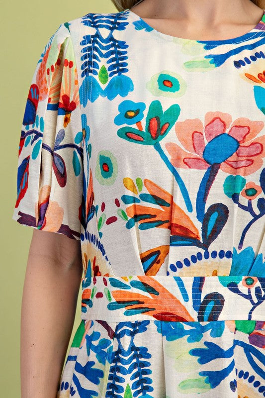 Abby Midi Dress - Milly's Boutique