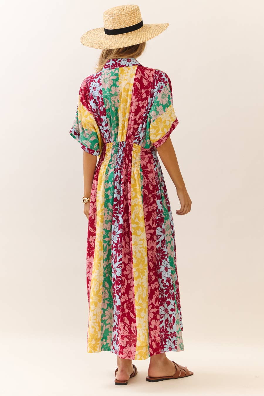 Floral Medley Boho Midi
