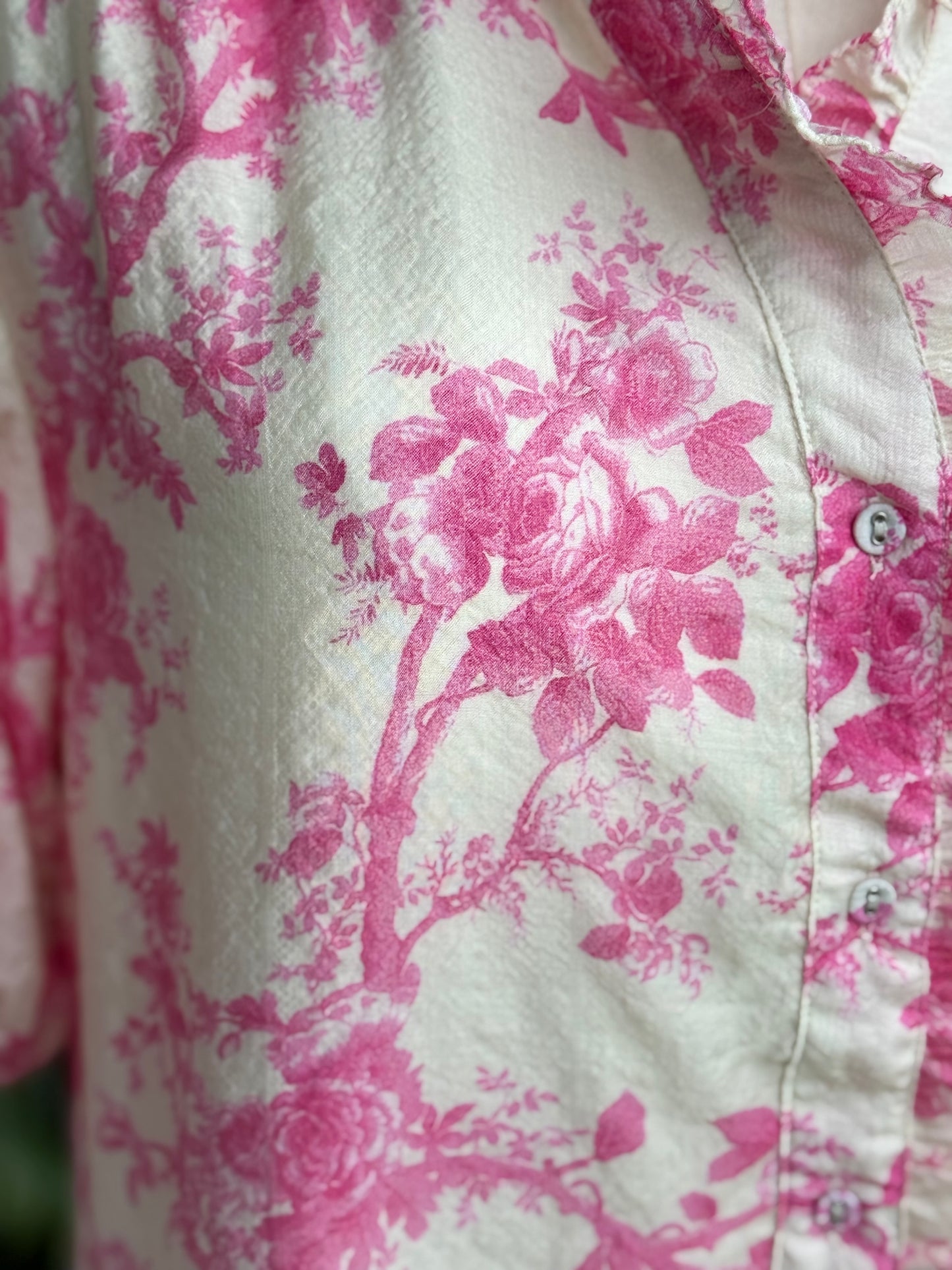 Annie Floral Button Down Ruffle Dress - Milly's Boutique