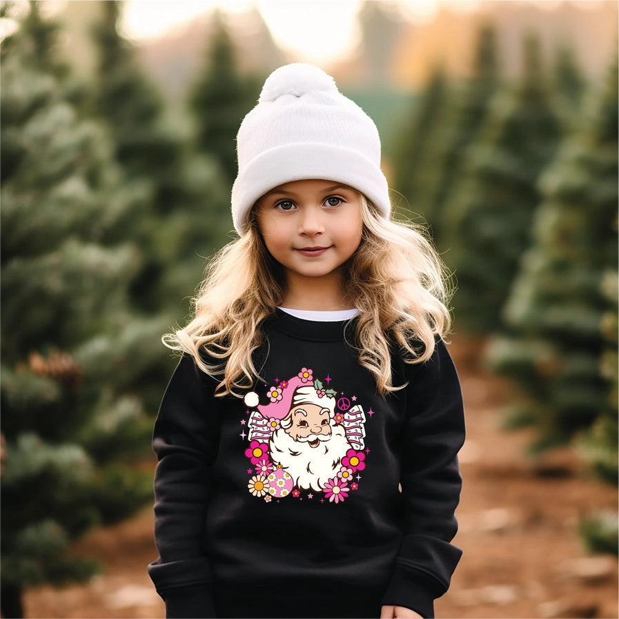 Santa Girl's Sweatshirt
