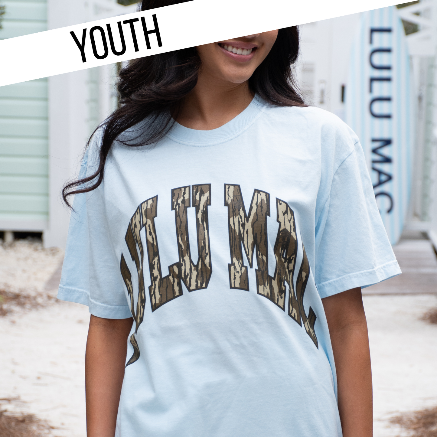 Youth Mossy Oak LULU MAC Tee