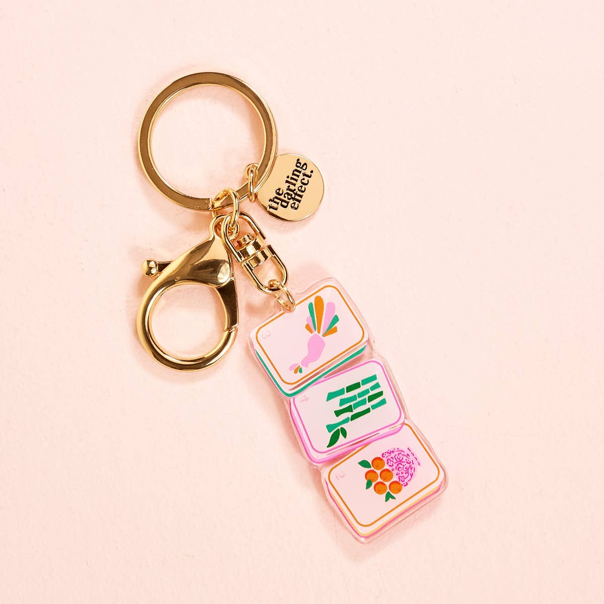 Let's Play Mahjong Keychain