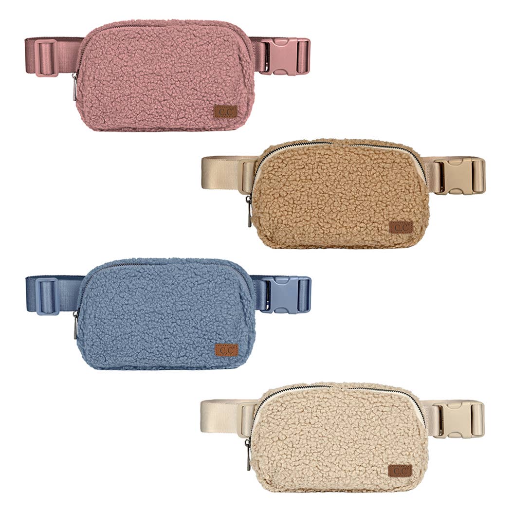CC Sherpa Belt Bag - Milly's Boutique