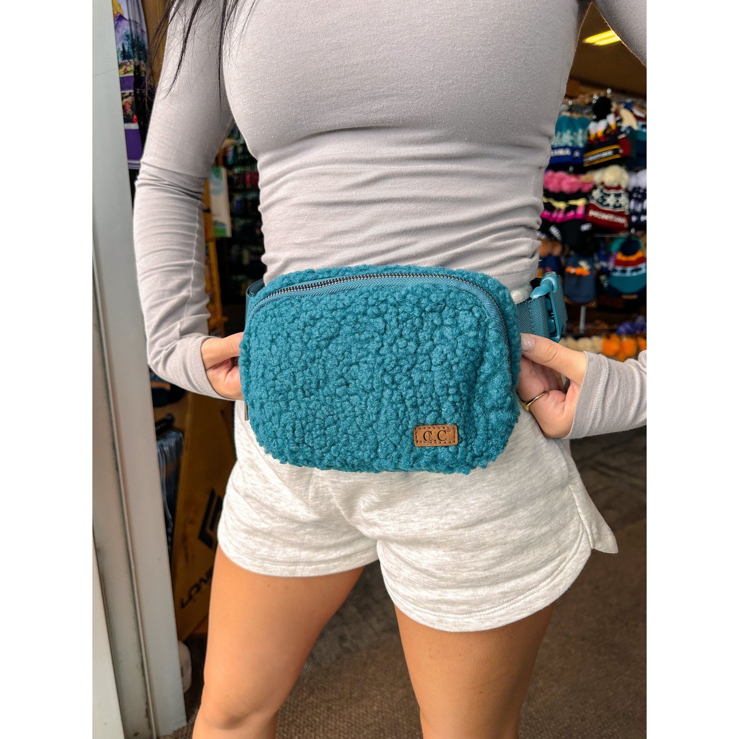 CC Sherpa Belt Bag - Milly's Boutique
