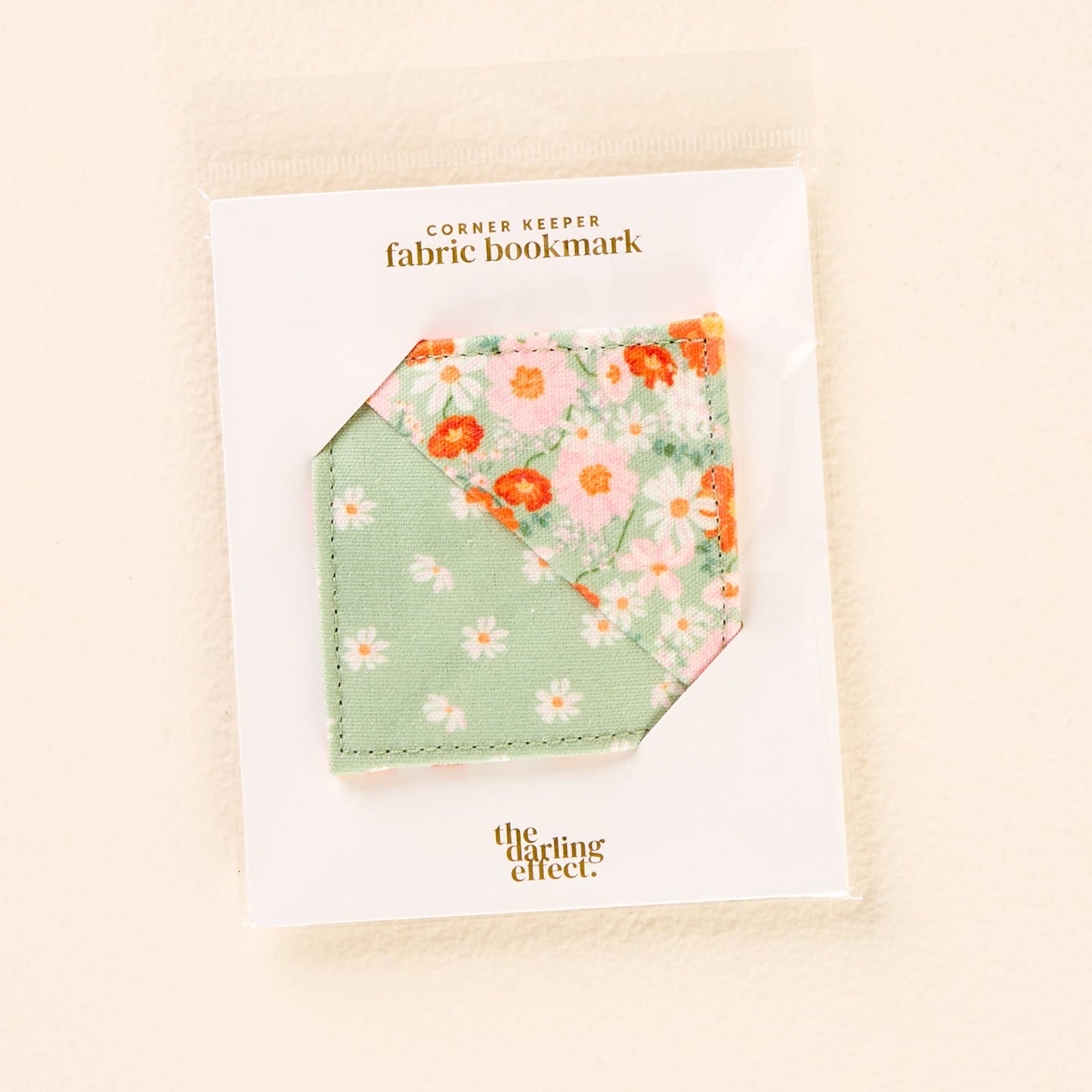 Corner Keeper Fabric Bookmark-Bouquet Beauty Sage - Milly's Boutique