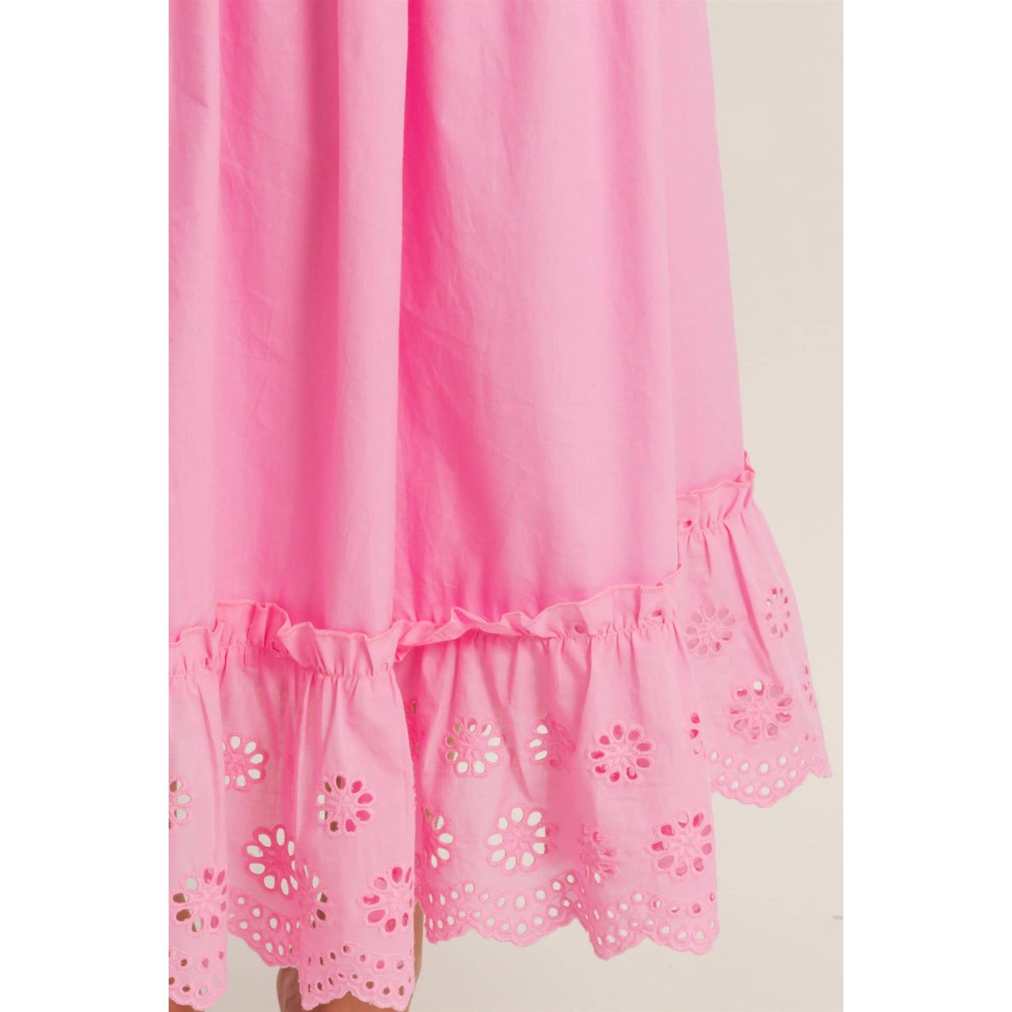 Holly Tiered Eyelet Maxi Skirt