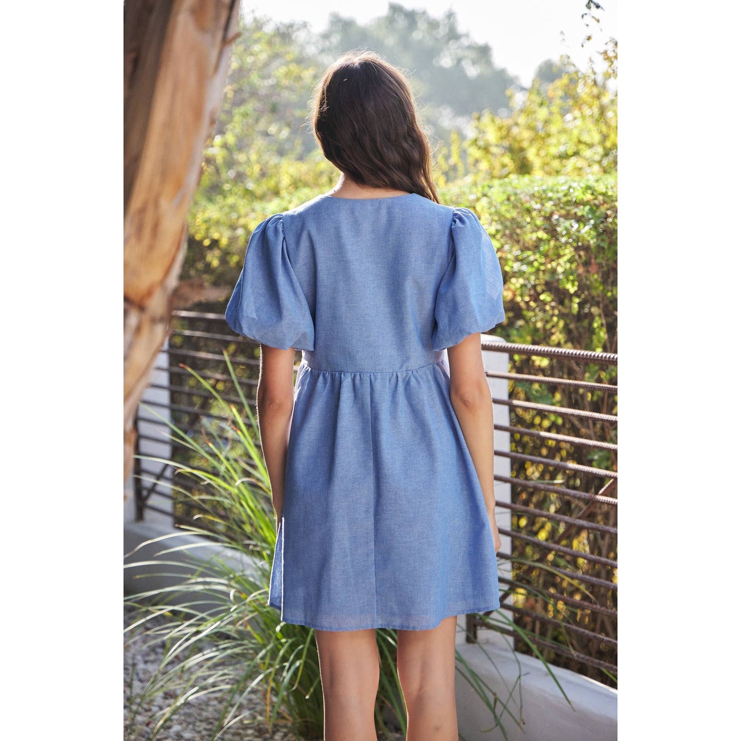 Darla Eyelet Detail Dress - Milly's Boutique