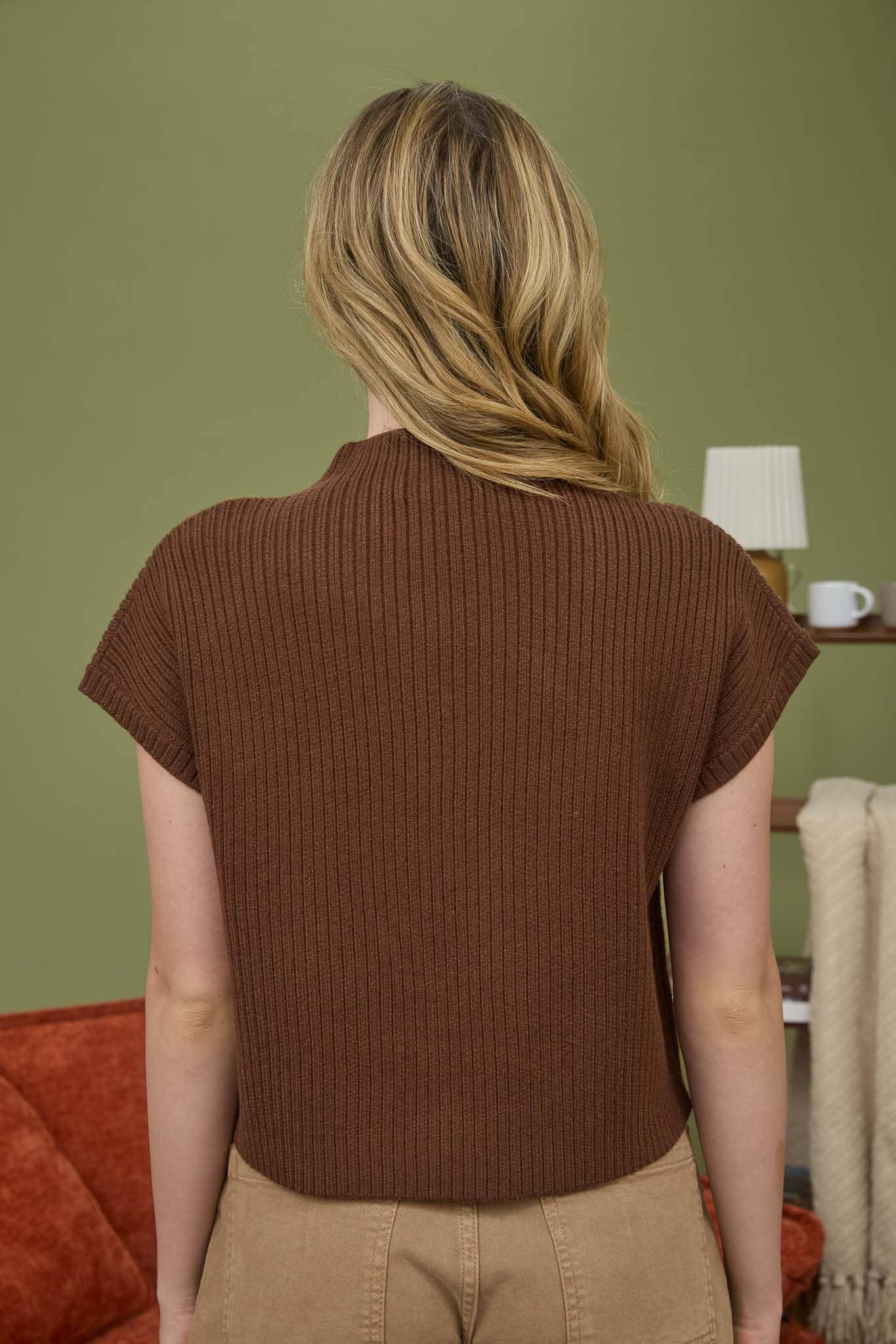 Janie Mock Neck Sweater