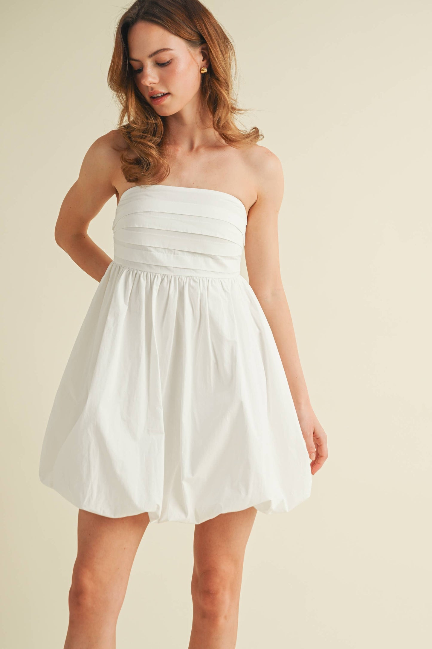 Amber Puff Bottom Dress