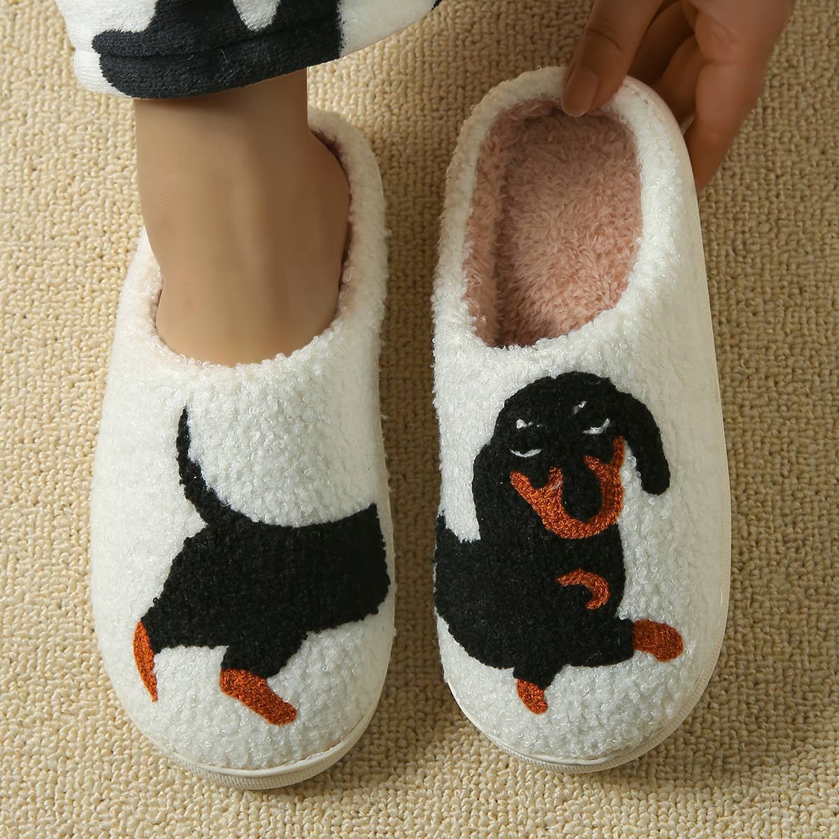 Dachshund Cozy Slippers