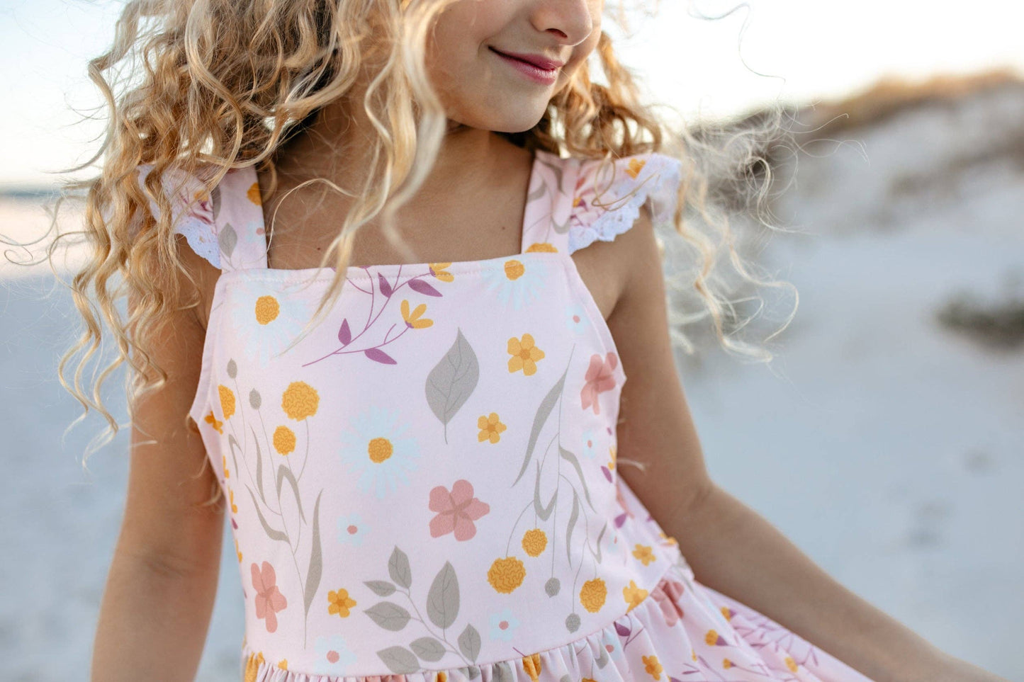 Floral Double Tiered Dress - Milly's Boutique