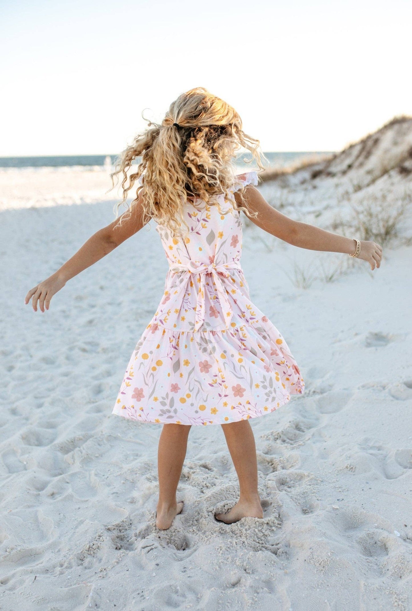 Floral Double Tiered Dress - Milly's Boutique