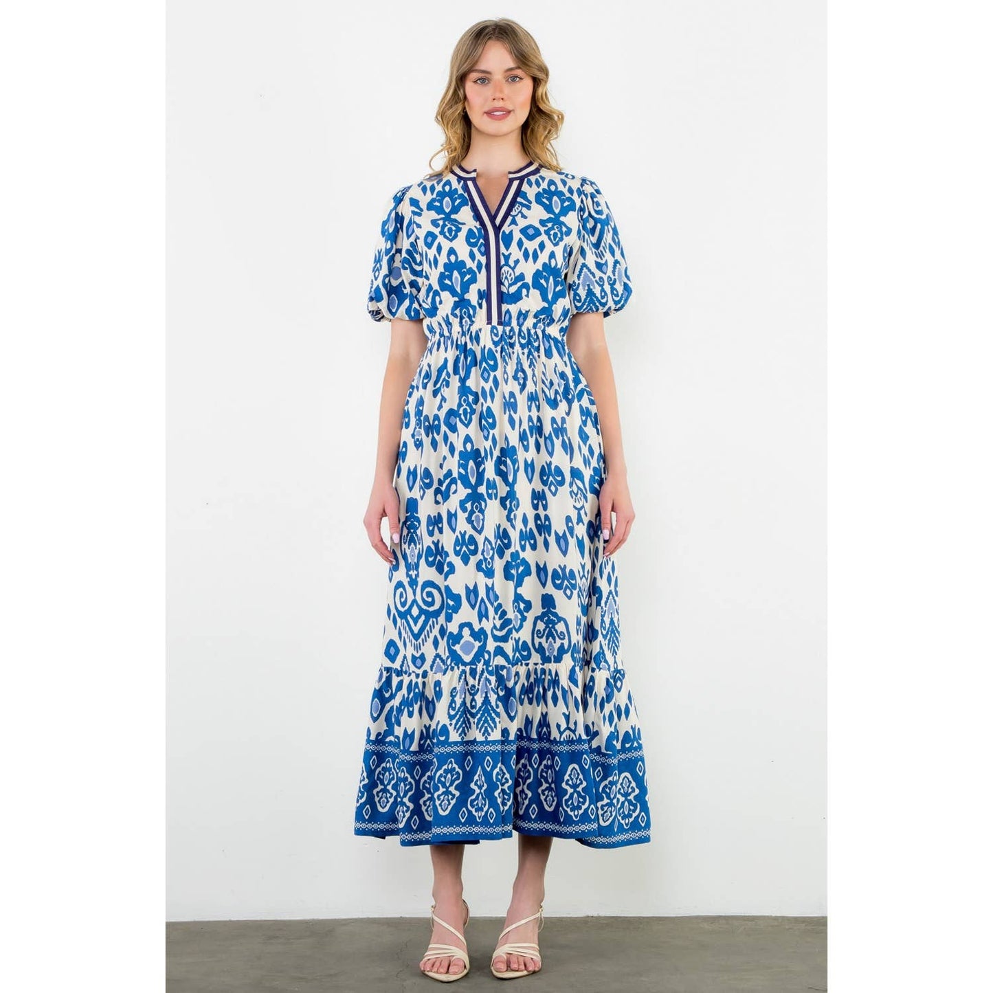 Grace Floral Maxi Dress - Milly's Boutique