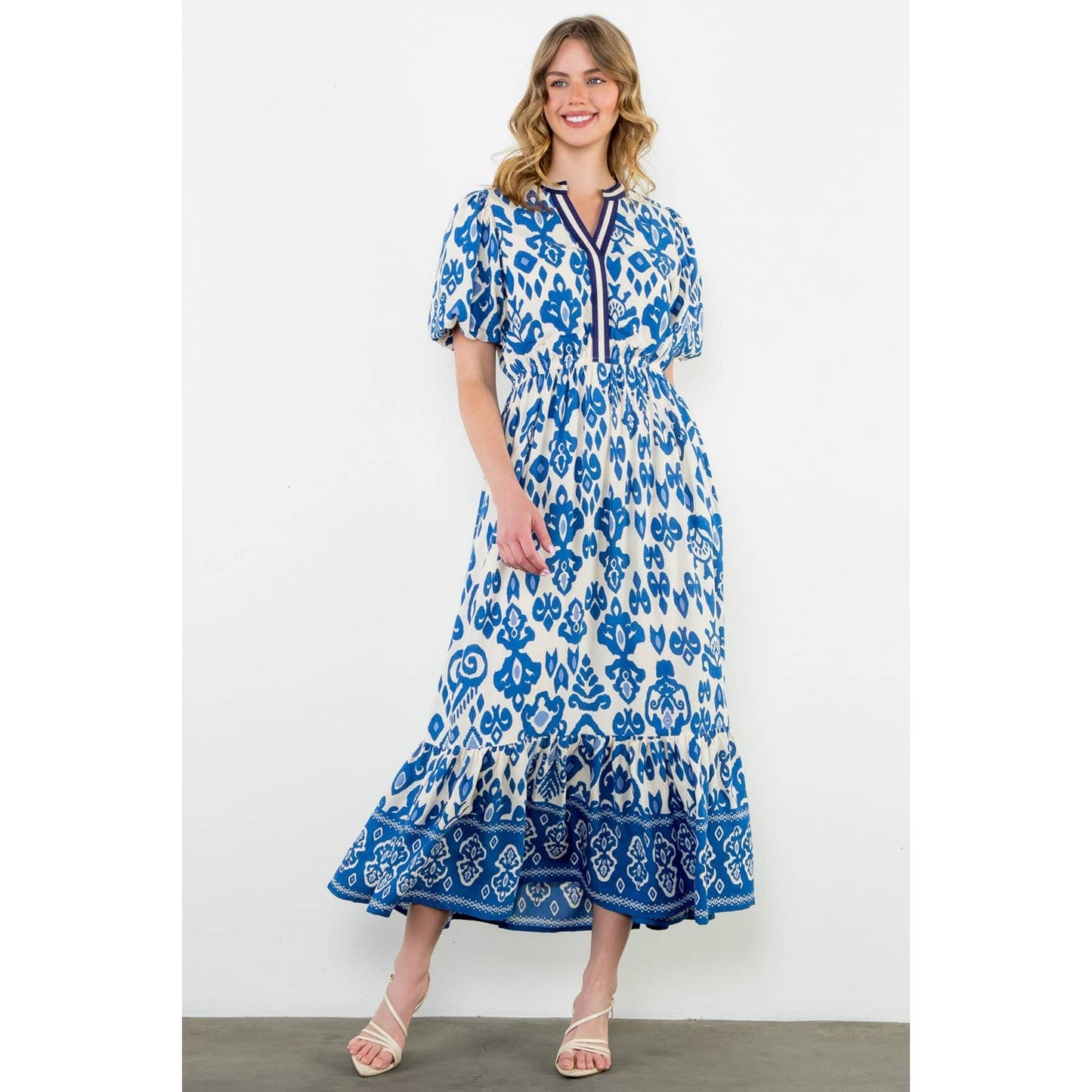 Grace Floral Maxi Dress - Milly's Boutique