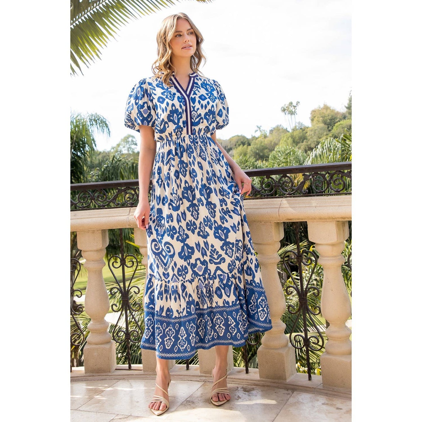 Grace Floral Maxi Dress - Milly's Boutique