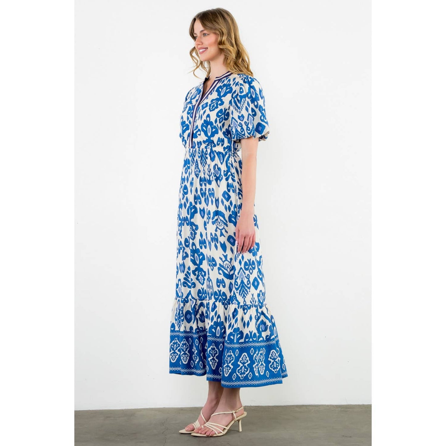 Grace Floral Maxi Dress - Milly's Boutique