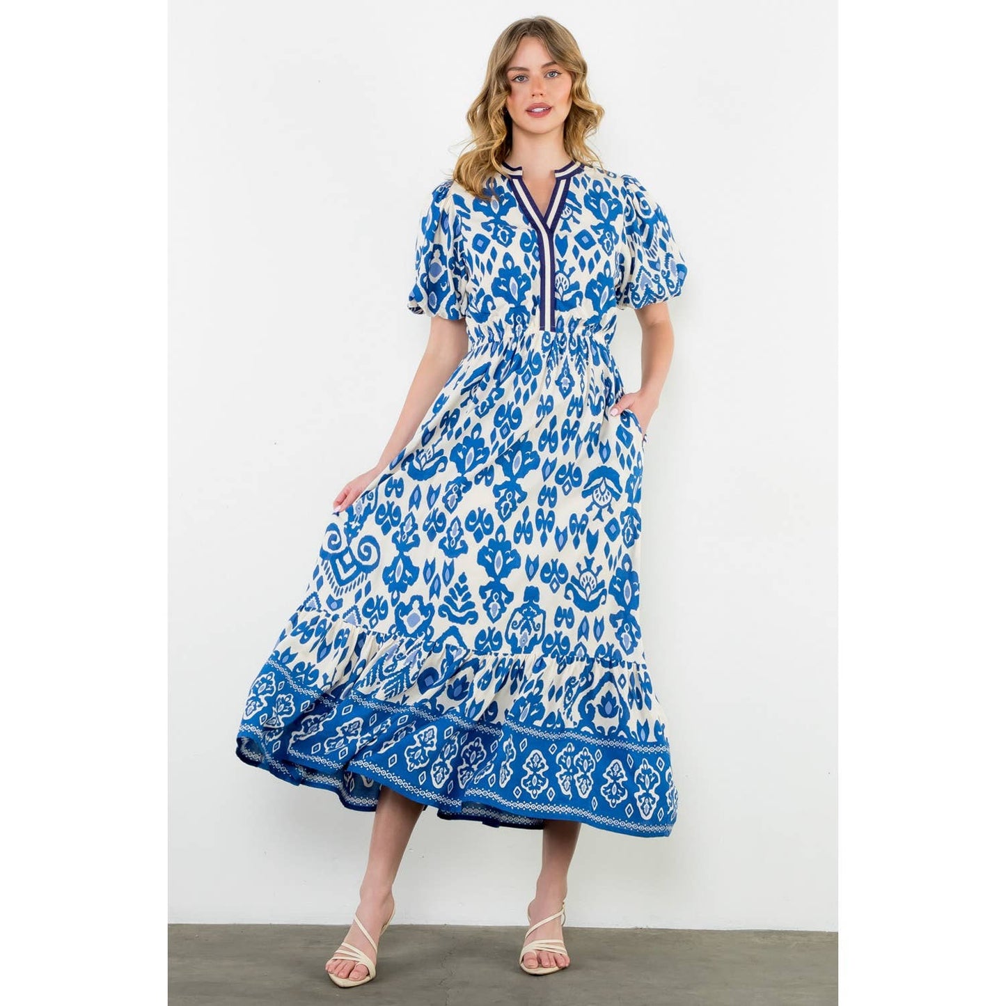 Grace Floral Maxi Dress - Milly's Boutique