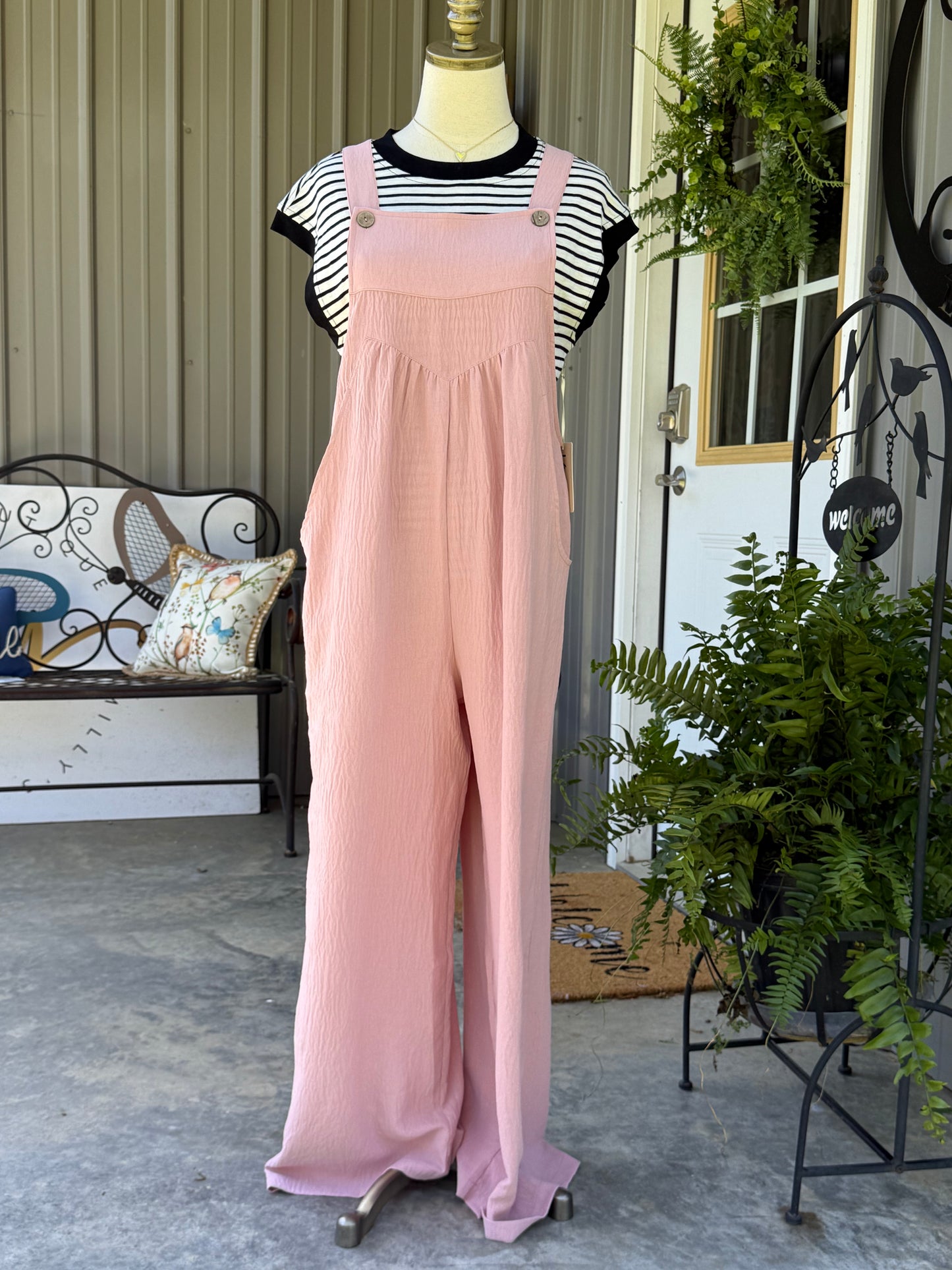 Hannah Wide Leg Jumpsuit - Milly's Boutique