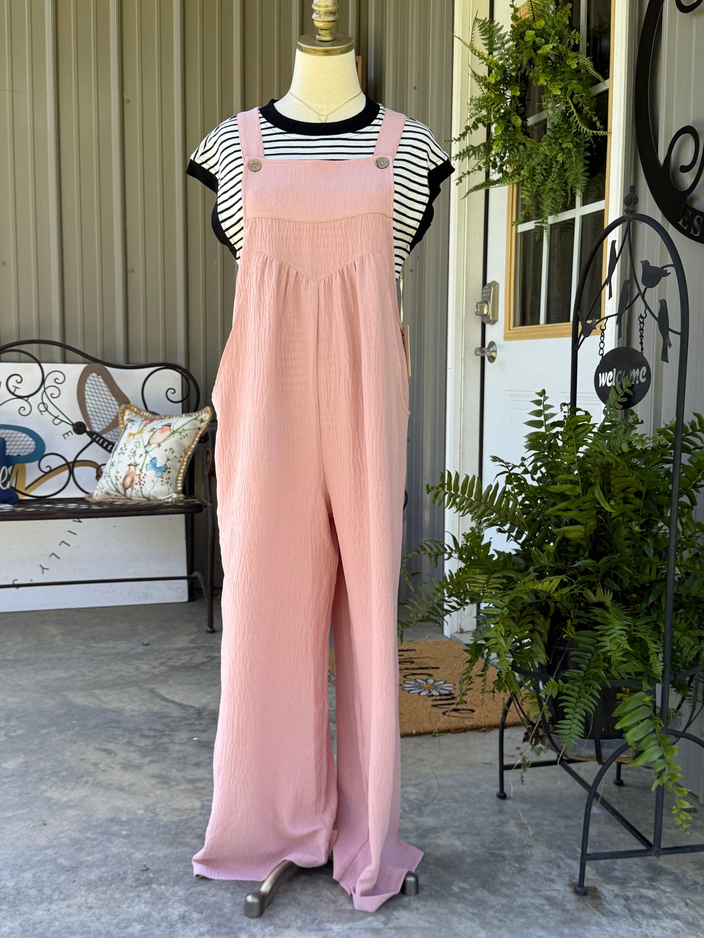 Hannah Wide Leg Jumpsuit - Milly's Boutique